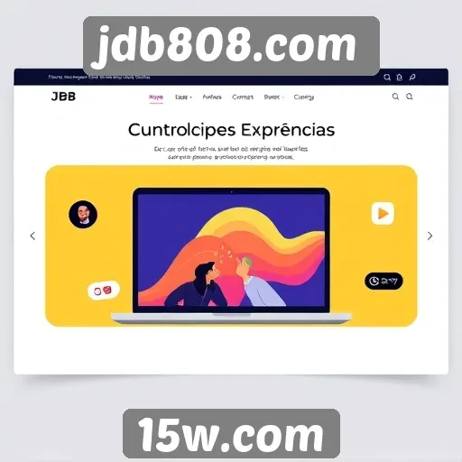 Tendências de design do site jdb808
